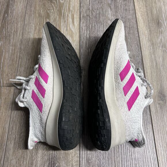 Adidas G27237 Women's US Size 7 Sensebounce + Running Sneaker Shoes White Pink - Picture 9 of 11